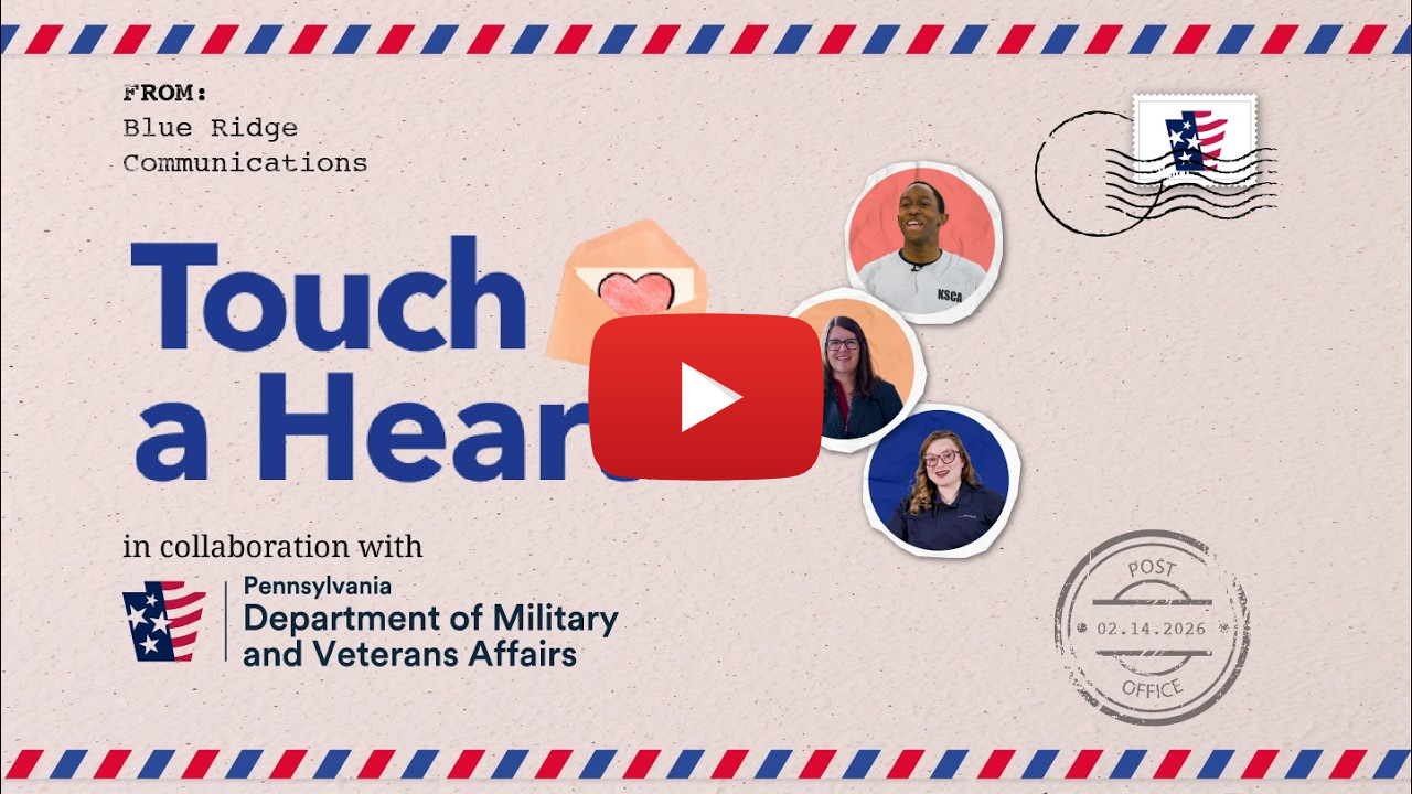 DMVA - "Touch a Heart" by Blue Ridge Communications